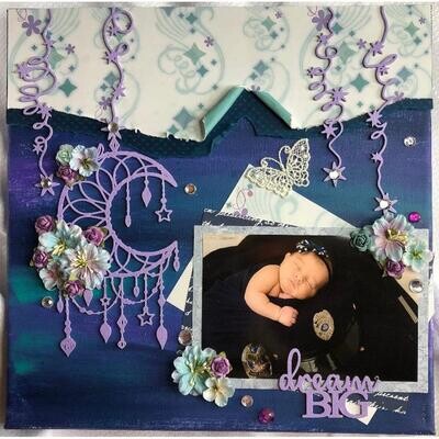 BoHo Word Set 2 Chipboard