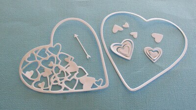 Double Heart die