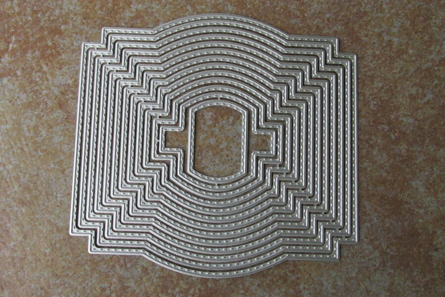 Stitched Inverted Rectangle die set 2