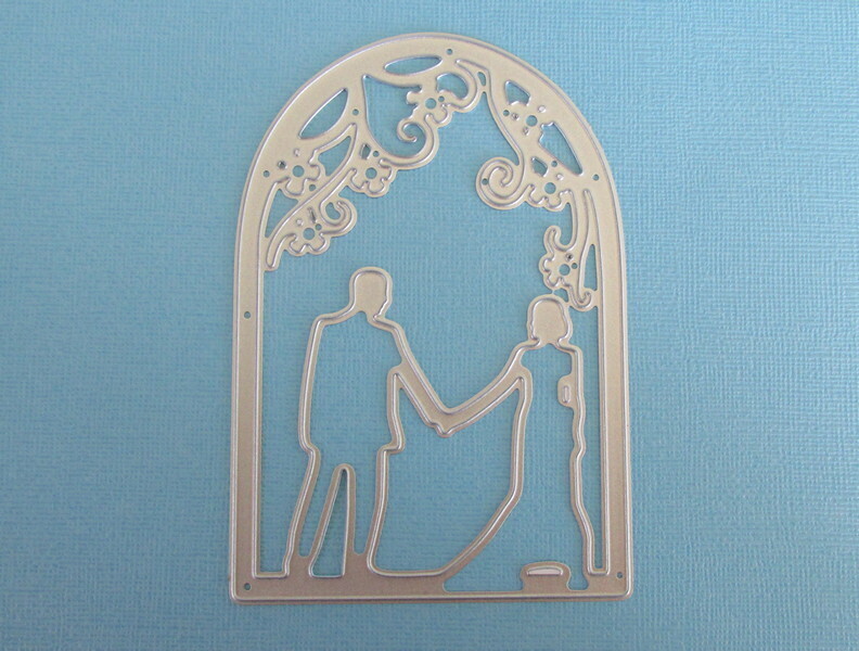 Garden Bride & Groom Arch die