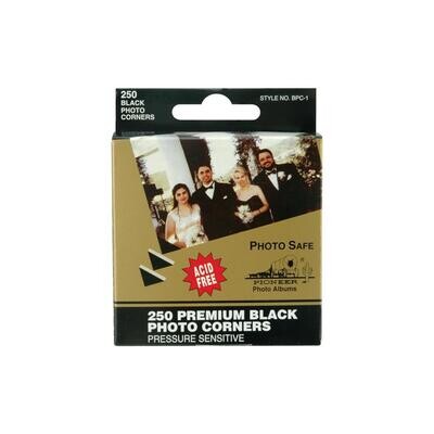 PIONEER Photo Corners - Black