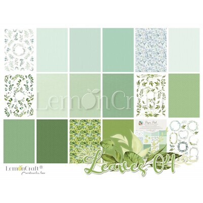 Leaves 04 - A4 Basic Paper Pad