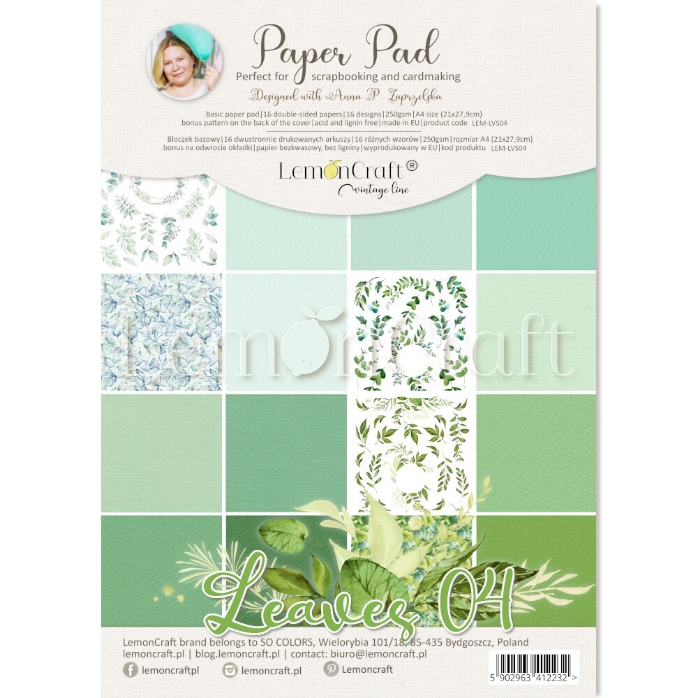 Leaves 04 - A4 Basic Paper Pad