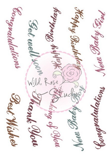 Stamp &amp; Die Sets
View All (4), Choose an Option: Vivianna Greetings Clear Stamp Set