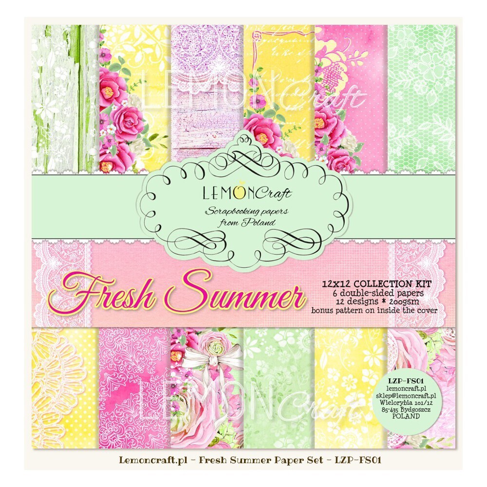 Fresh Summer 6x6 Paper Pad