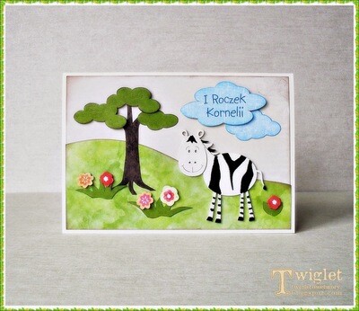 Zebra Chipboard
