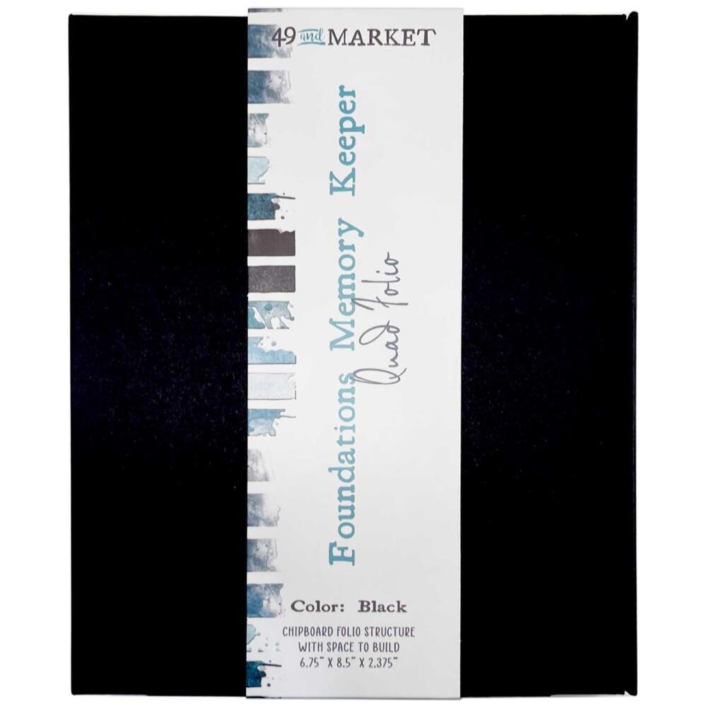 49 and MARKET FOUNDATIONS QUAD FOLIO - Black