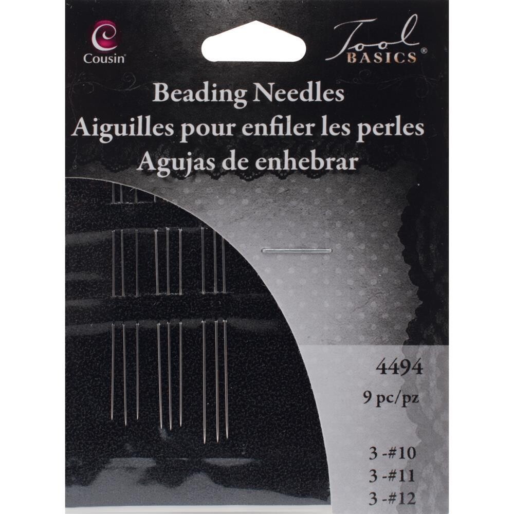 Cousin BEADING NEEDLES  9/pkg