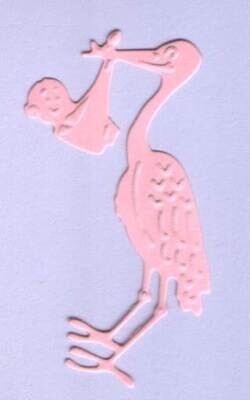 Stork With Baby die