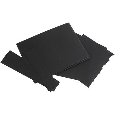 49 and MARKET FOUNDATIONS JAGGED FLIP FOLIO - Black