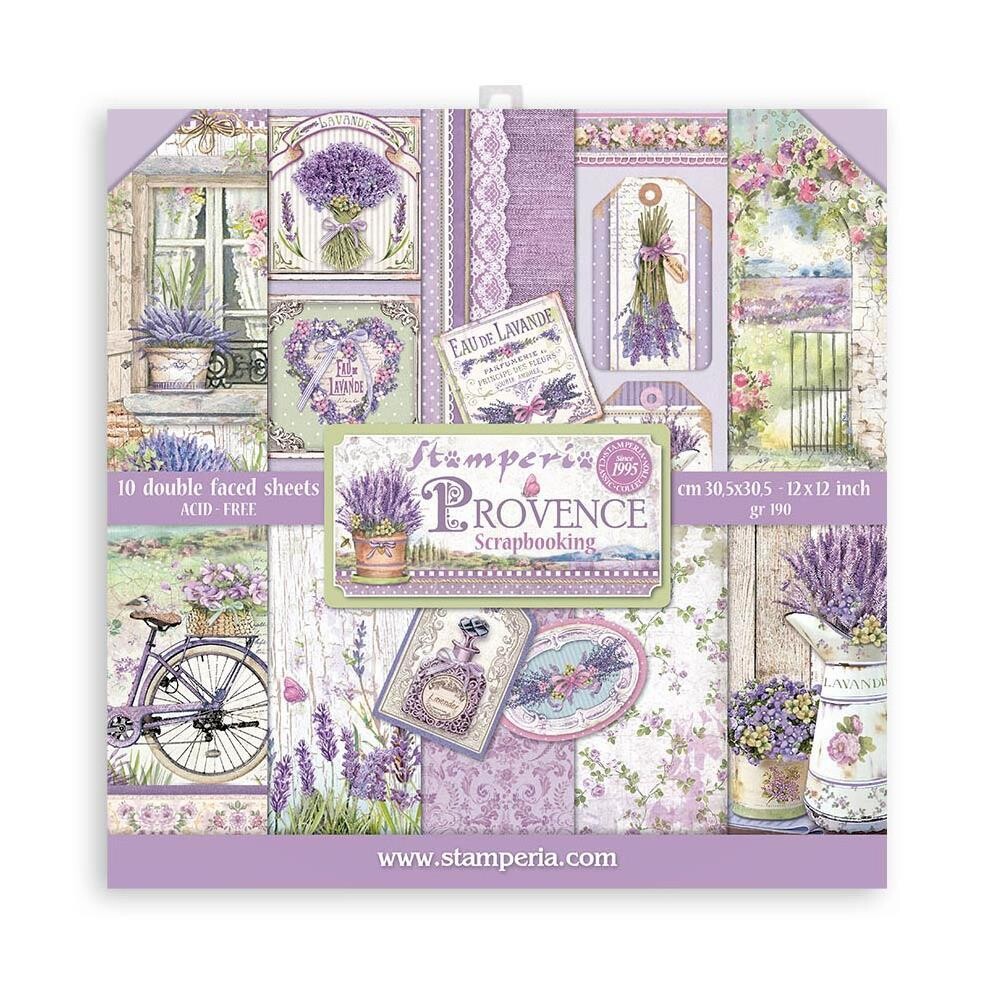 STAMPERIA PROVENCE 12x12 Paper Set