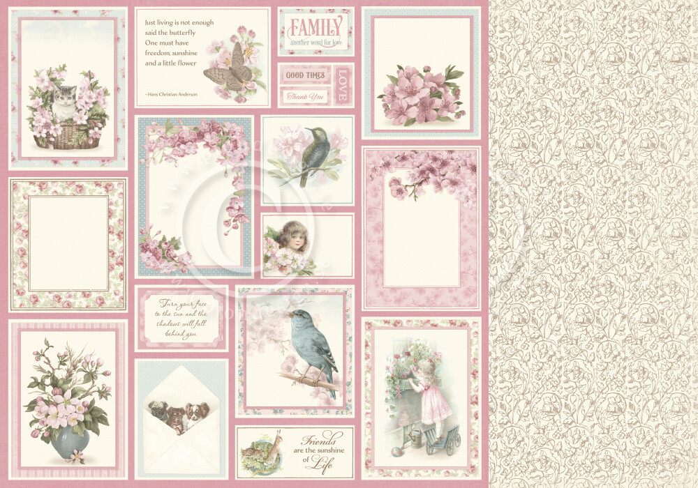 PION DESIGN Sweet Memories  Cherry Blossom Lane - Images From the Past