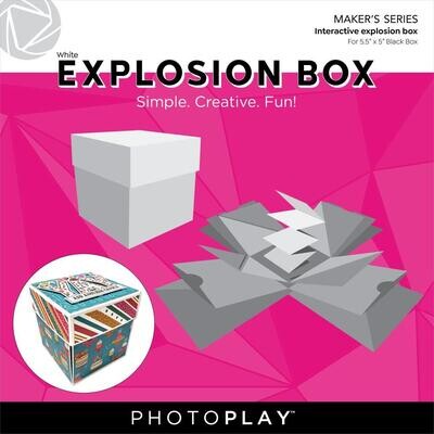 PHOTOPLAY EXPLOSION BOX KIT - White