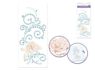 FOREVER IN TIME - Swirl Gem Embellishment