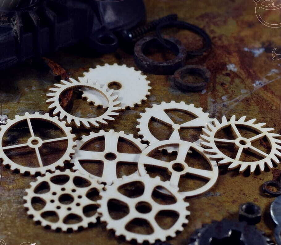 Set of Sprockets 2 Chipboard