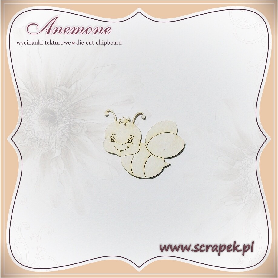Maya the Bee Flying Chipboard