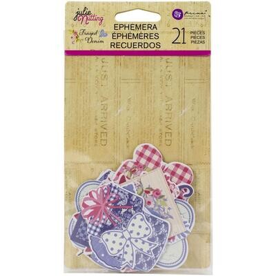 PRIMA JULIE NUTTING Frayed Denim Ephemera