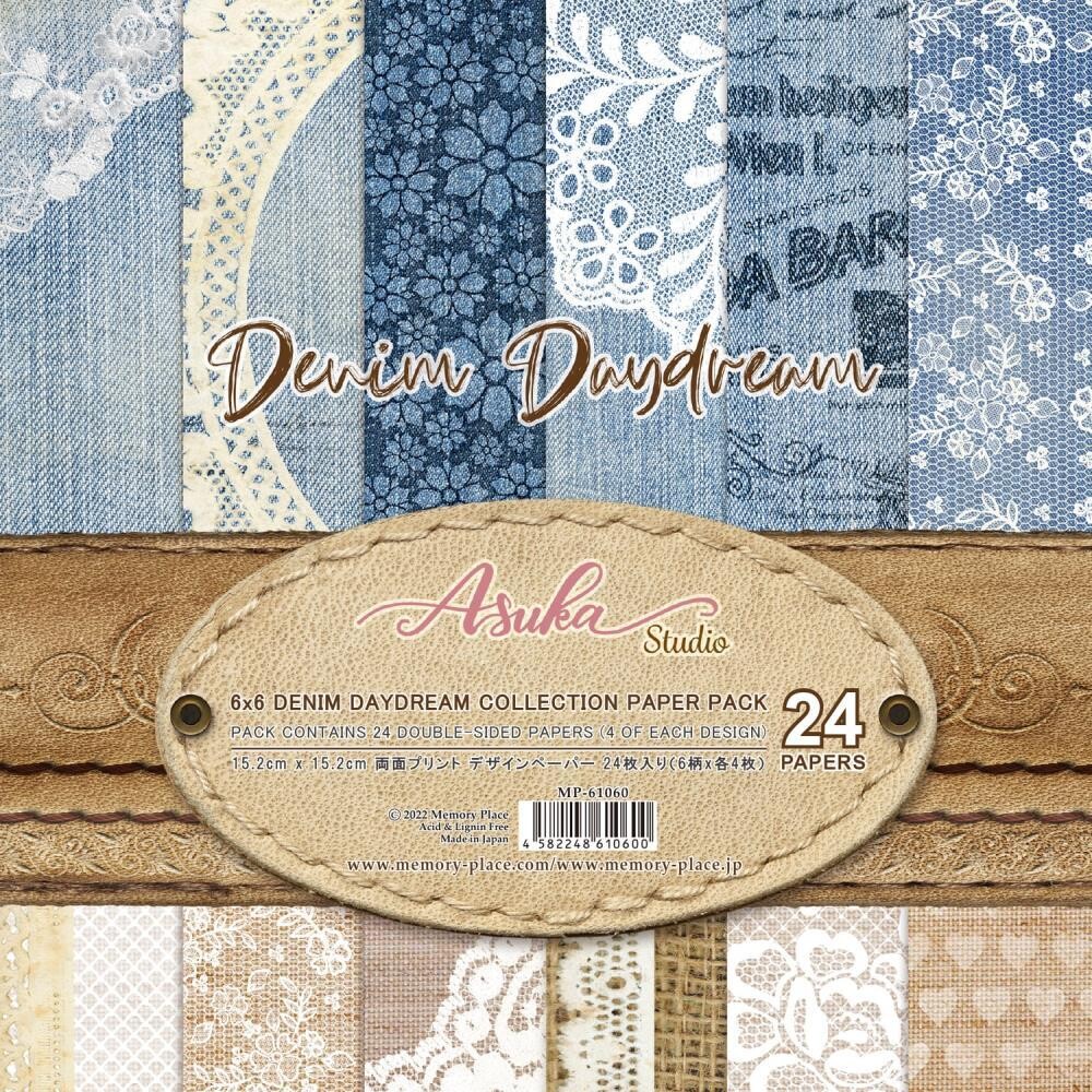 ASUKA STUDIO - Denim Dream 6x6 Paper Pack