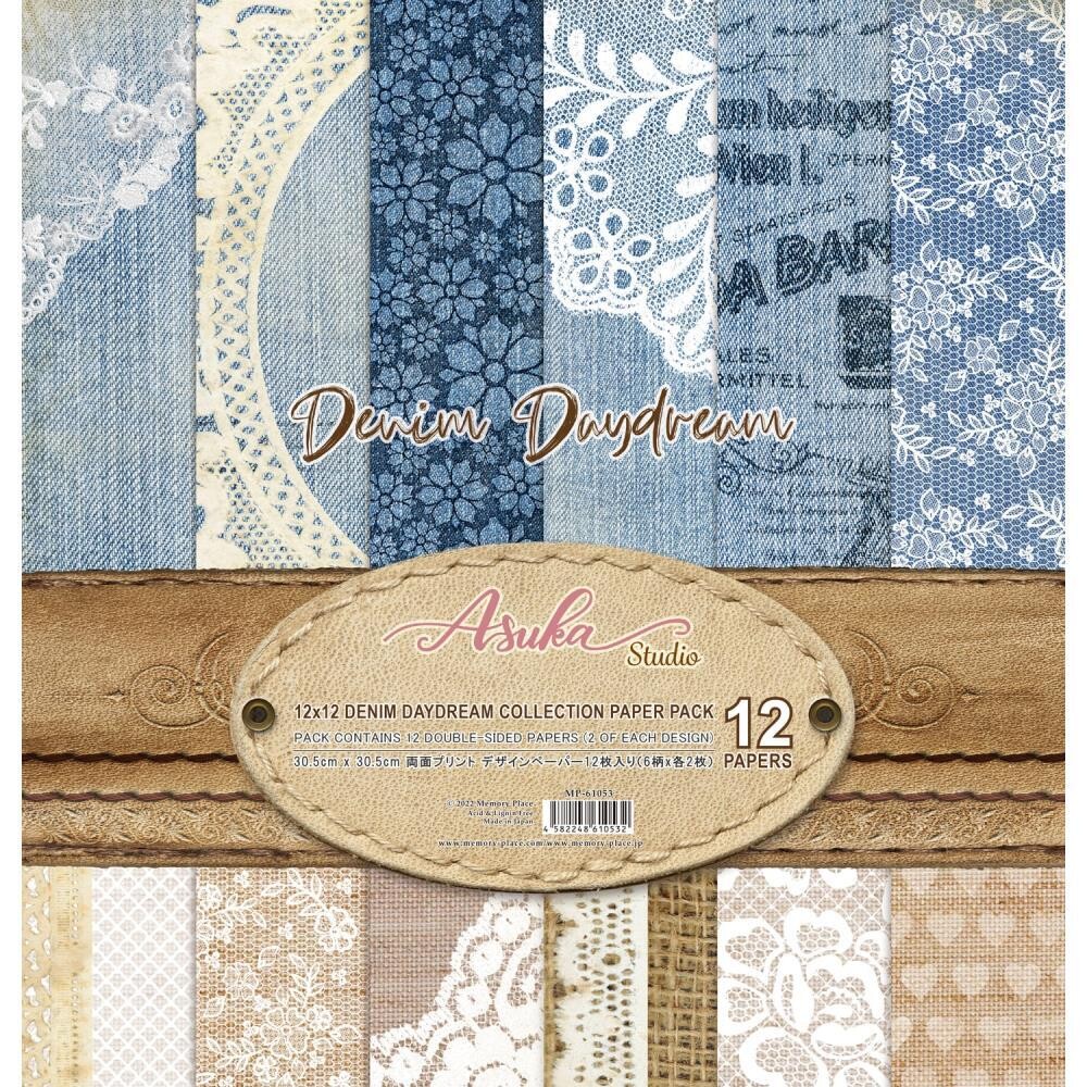 ASUKA STUDIO -  Denim Dream 12x12 Paper Pack