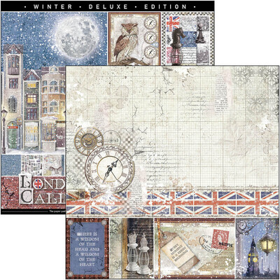 Ciao Bella LONDON'S CALLING 12x12 Paper Pad
