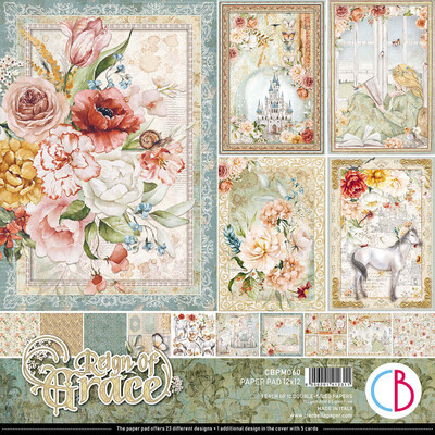 Ciao Bella REIGN OF GRACE 12x12 Paper Pad