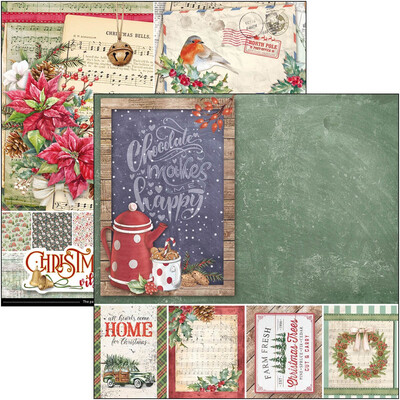 Ciao Bella CHRISTMAS VIBES 8x8 Paper Set