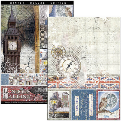 Ciao Bella LONDON'S CALLING A4 Creative Pad