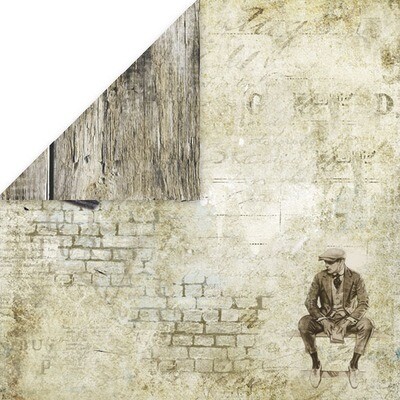 CRAFT &amp; YOU DESIGN VINTAGE MAN 6x6 Paper Set