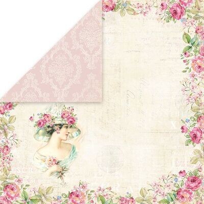 CRAFT &amp; YOU DESIGN BELLISSIMA ROSA 12x12 Paper Set