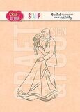 CRAFT &amp; YOU DESIGN HAPPY YOUNG COUPLE Stamp