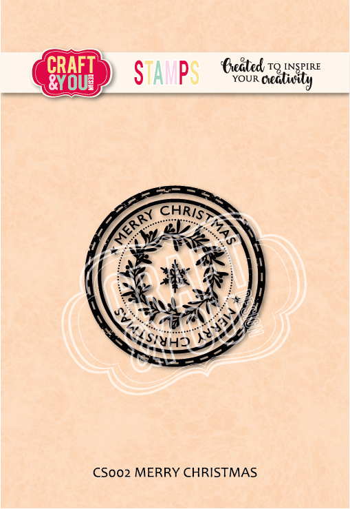 CRAFT &amp; YOU DESIGN MERRY CHRISTMAS Stamp