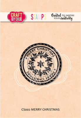 CRAFT &amp; YOU DESIGN MERRY CHRISTMAS Stamp