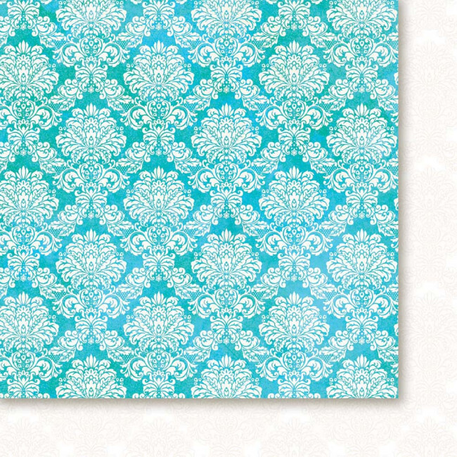 High Society  4 - Turquoise Single Sheet