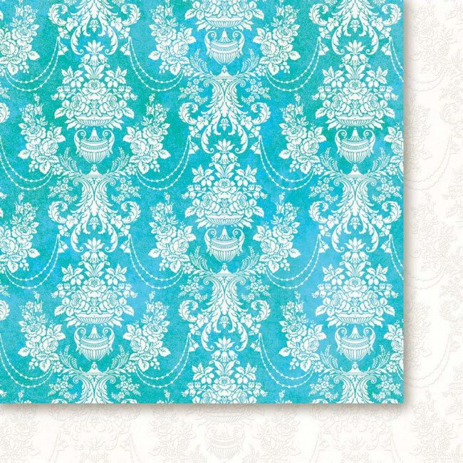 High Society  1 - Turquoise Single Sheet