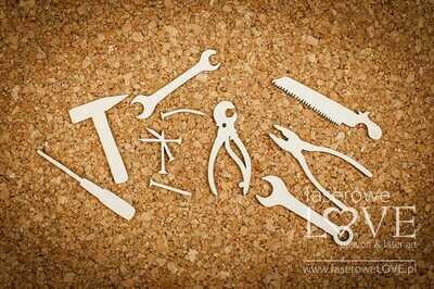 Retro Tools Chipboard