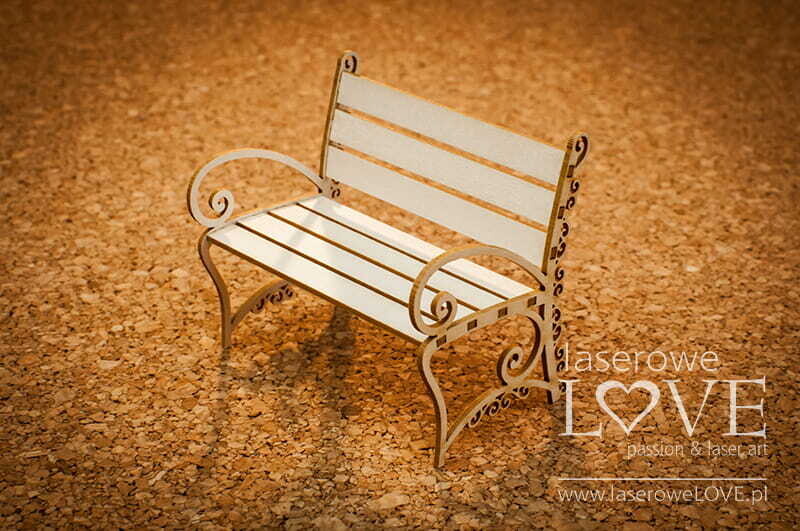 3D Bench Seat Chipboard