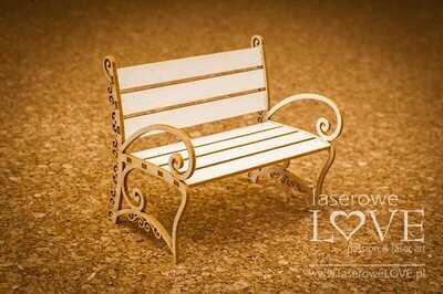 3D Bench Seat Chipboard