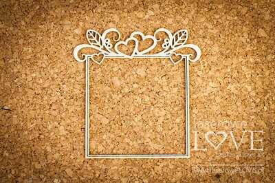 Square Frame with Herbage Chipboard