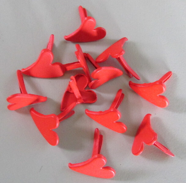 Fancy Hearts - Red