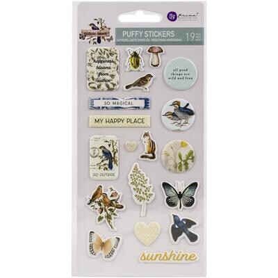PRIMA Nature Lover Puffy Stickers