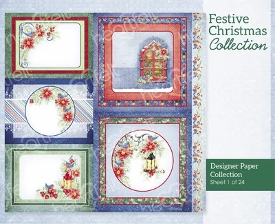 HEARTFELT CREATIONS Festive Christmas Paper Collection