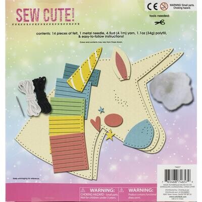 COLORBOT SEW CUTE - Felt Pillow Sewing Kit