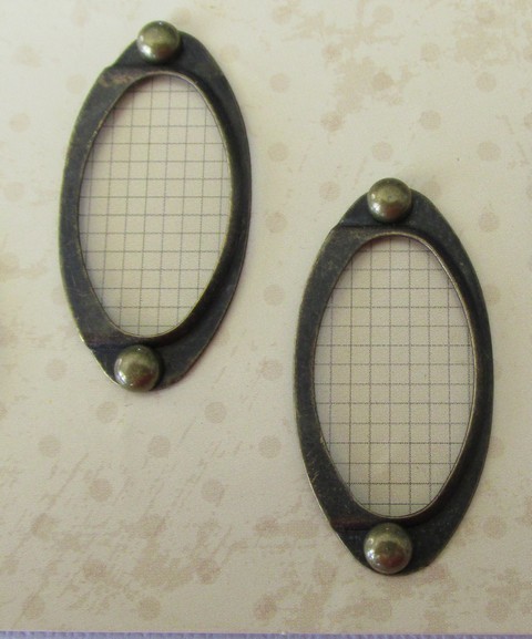 Brass Label Holder