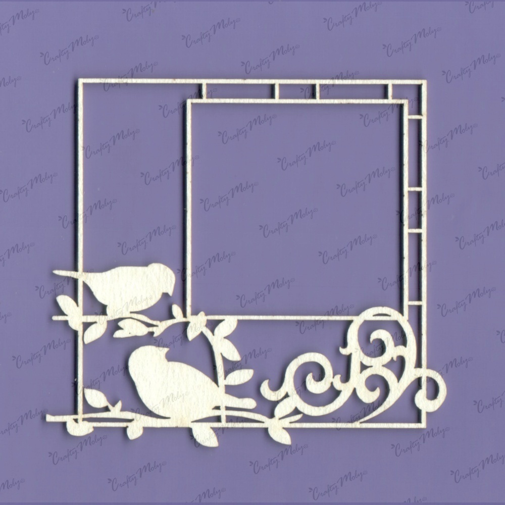 Frame with 2 Birds