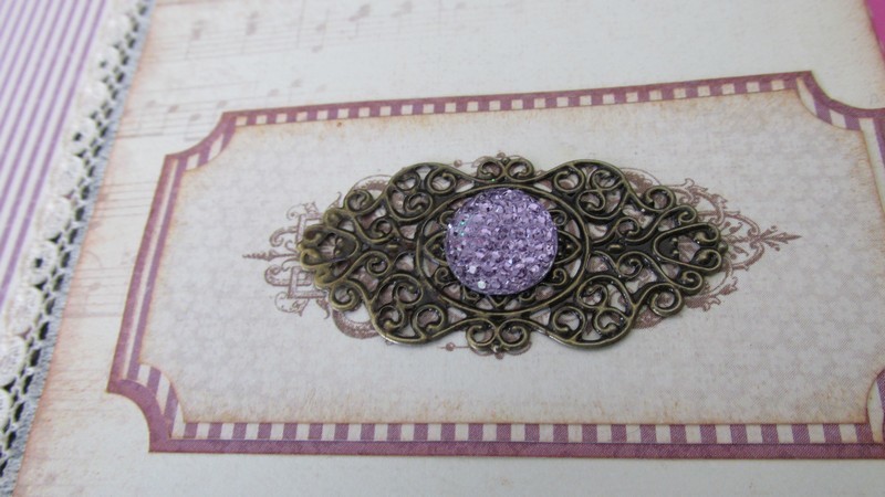 Antique Bronze Filigree x 4