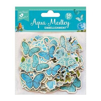 LITTLE BIRDIE Aqua Medley Ephemera