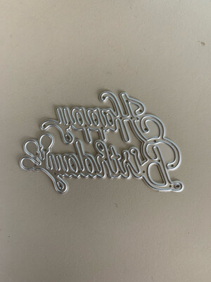 Happy Birthday die