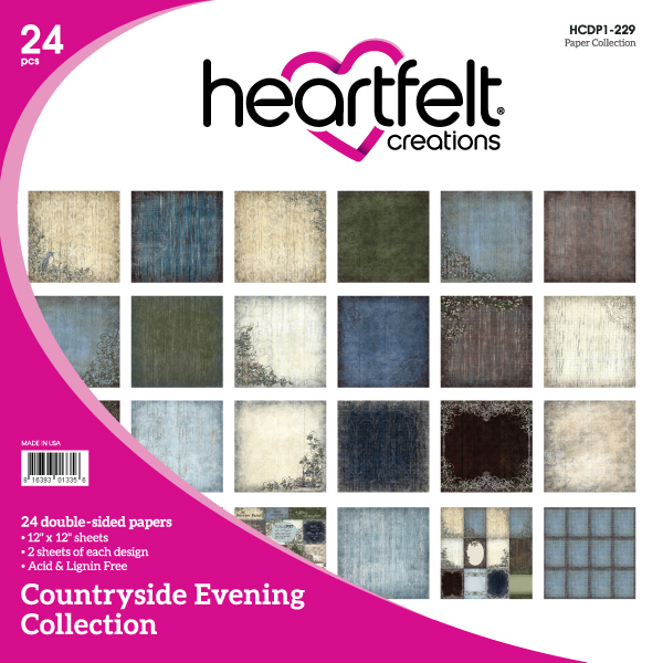 HEARTFELT CREATIONS - Countryside Evening Paper Collection