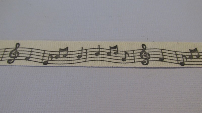 Music Notes - Cotton Tape