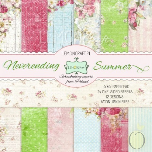 Neverending Summer 6x6 Paper Set